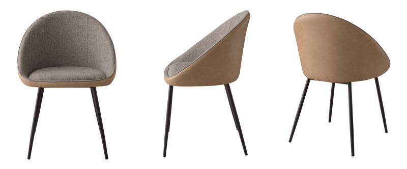 丸みを帯びたデザインがかわいい ナチュラルなデザインの椅子・チェア・カウンターチェアの販売
